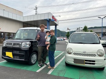 スペーシアご納車ありがとうございました！