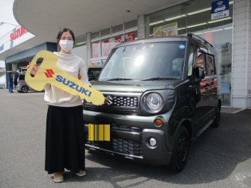 スペーシアギア納車おめでとうございます！