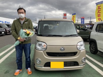 ムーヴキャンバスのご納車、おめでとうございます！