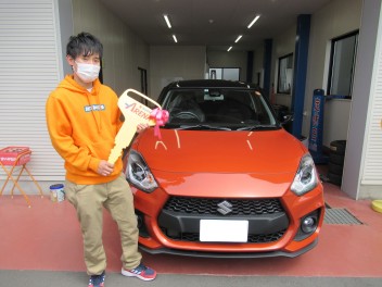 スイフトスポーツ納車