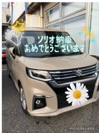 ソリオ納車です★