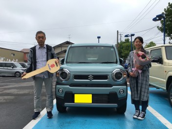 Ｏ様ハスラーご納車です♡