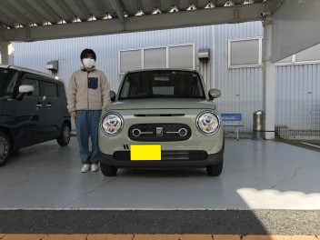 T様　アルトラパンLCご納車おめでとうございます！