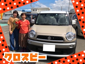 石川様のクロスビーを納車致しました！