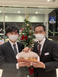 お客様から差し入れ頂きましたー！