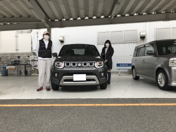 N様　イグニスご納車おめでとうございます！