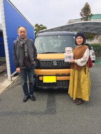 スペーシアギアご納車させていただきました！