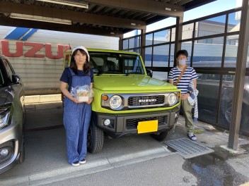 待ちました～ジムニー納車です