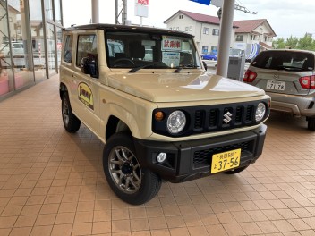 ジムニー５ＭＴ車　試乗車あります！