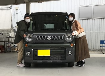 F様　スペーシアギアご納車おめでとうございます！