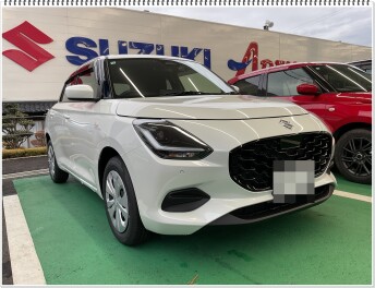スイフトご納車★ズバリ決め手は？『お値段以上スズキ』
