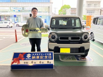 ☆★☆　Ｓ様 ハスラーご納車です！　☆★☆
