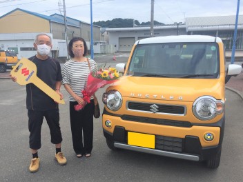 K様、ハスラーご納車おめでとうございます！