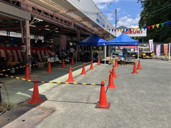 セニアカーの試乗会