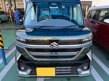 スペーシアカスタムをご納車しました。