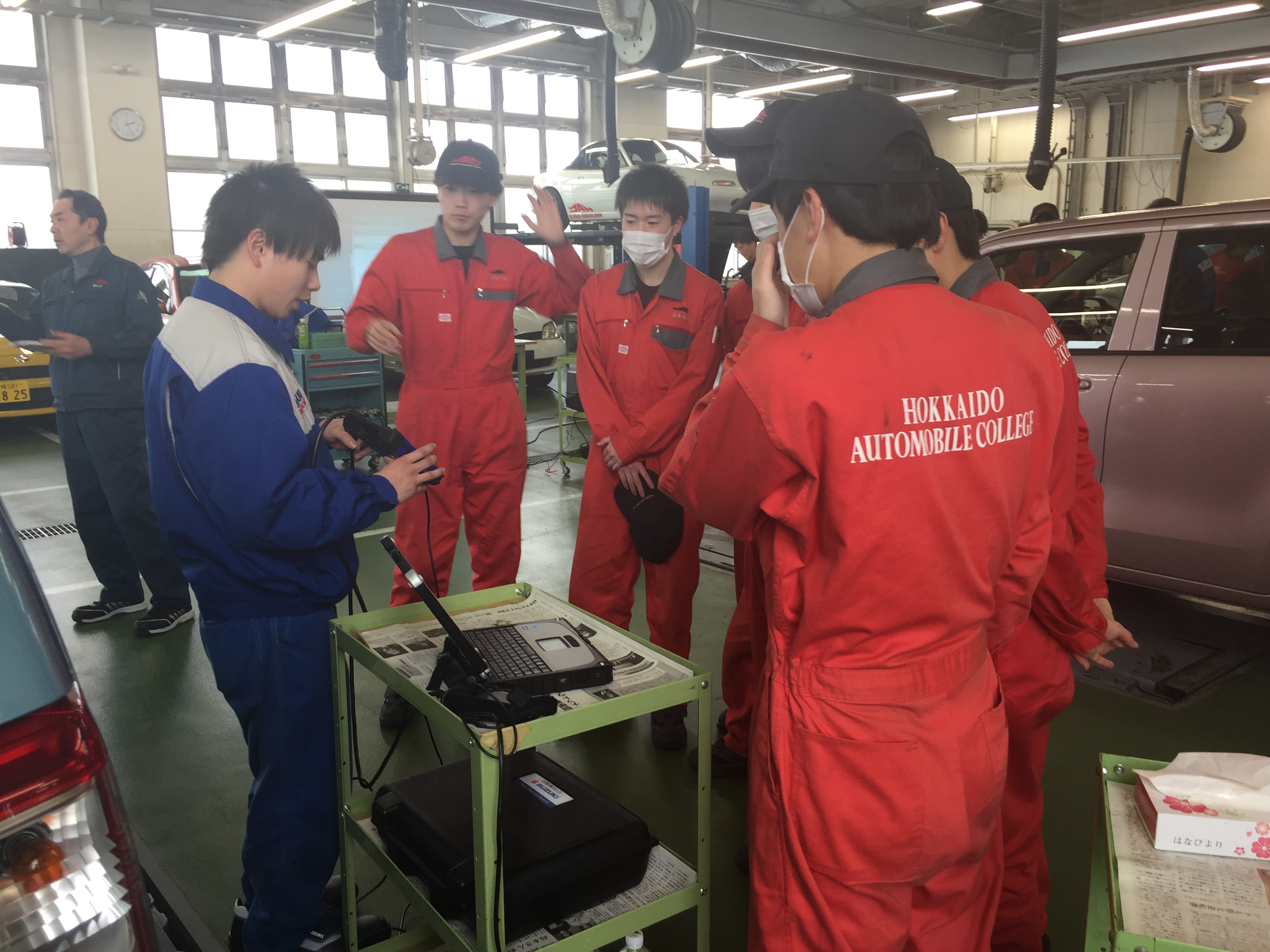 北海道自動車整備大学校　技術講習会