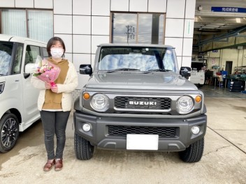 ジムニーシエラご納車おめでとうございます♪♪