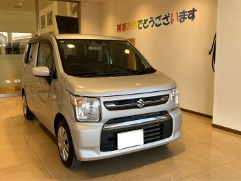 ワゴンＲ ハイブリッドＦＸ－Ｓ納車させていただきました。