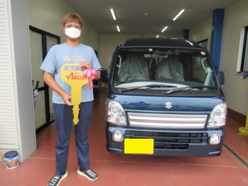 ス－パ－キャリ－納車