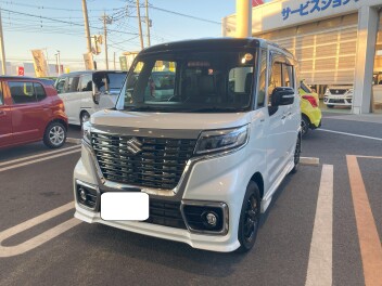 スペーシアカスタム納車させて頂きました！
