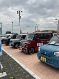 展示車たくさん！