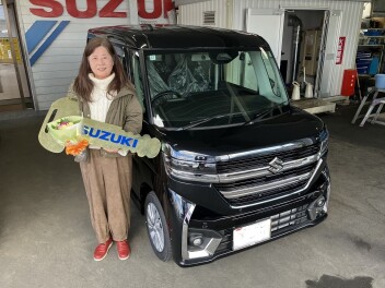 ☆祝☆スペーシアカスタム納車式