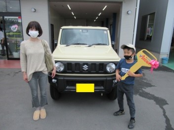 ジムニ－納車