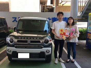 ――ハスラー　納車しました！！