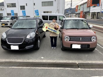 ☆祝☆ラパン納車式