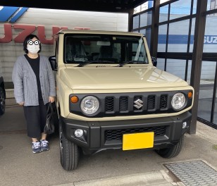 長らくお待たせしましたジムニー納車です