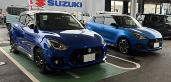 スイスポからスイスポへ乗り換え！