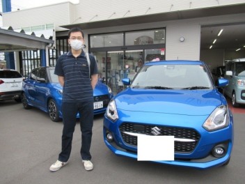スイフトハイブリット　納車式です！