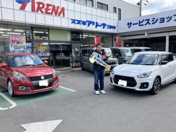 ☆祝☆スイフトスポーツ納車式
