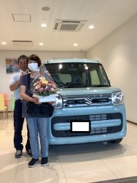 O様、ご納車おめでとうございます。