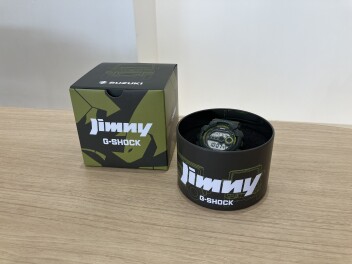 ジムニー　G-SHOCKコラボウオッチ展示中です！