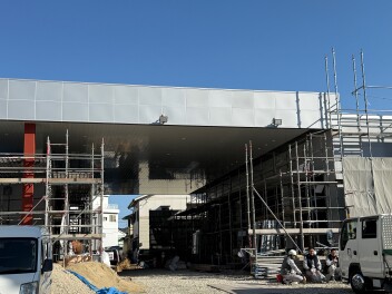 新店舗工事状況の更新です