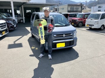 ☆祝☆ワゴンＲ納車式