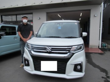 新型ソリオMZ　納車式です！
