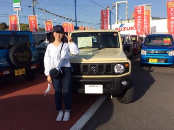 ☆お待たせしました！！ジムニーご納車です！！★