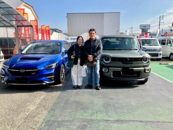 Ｔ様、クロスビーの納車おめでとうございます！