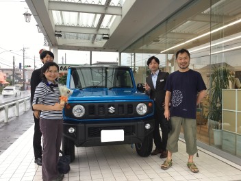 ジムニーのご納車ございました！！