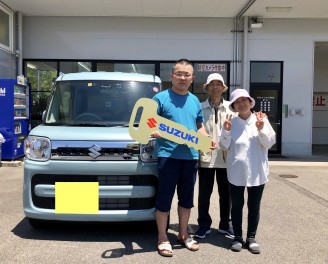 セーフティサポート搭載　スペーシアご納車しました