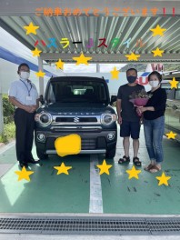 T様　ハスラーＪスタイルⅡご納車おめでとうございます！