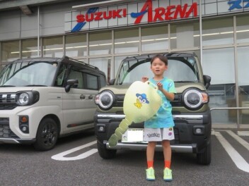 Newハスラー、ご納車おめでとうございます!!