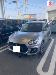 スイフトスポーツグレーご納車させて頂きました!