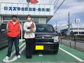 ワゴンＲご納車おめでとうございます！