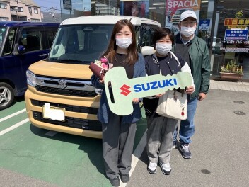 ☆祝☆スペーシア納車式