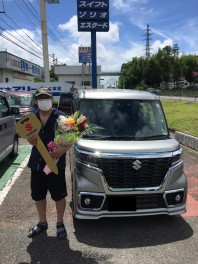 スペーシアカスタムご納車～♪♪