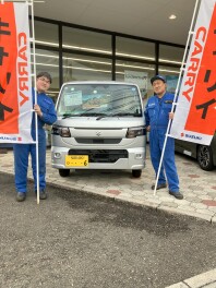 キャリィ前原で乗れます！＆スズキの日開催のお知らせ！