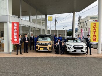 スズキの日☆大試乗キャンペーン開催致します☆新体制☆新メンバー☆週末お待ちしております☆